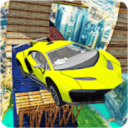 ikon Impossible Car : Endless Sky Track Stunt Racing 3D