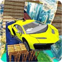 Impossible Car : Endless Sky Track Stunt Racing 3D