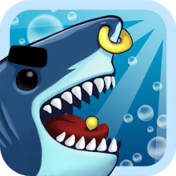 ikon Angry Shark Evolution - Idle Cute Clicker Tap Game