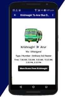 Krishnagiri Bus Info screenshot 6
