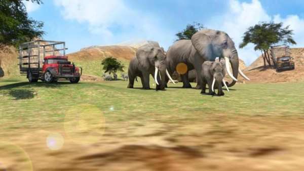 Zoo Transporter: Animal Truck Driving स्क्रीनशॉट 3