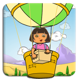 Little Dora Balloon Adventures : The Explorer Game icon