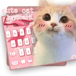 ikon Pink Cute Cat Keyboard