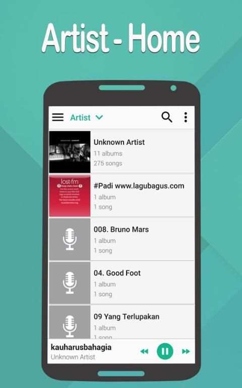Tubily Free Music Player for Android screenshot 8