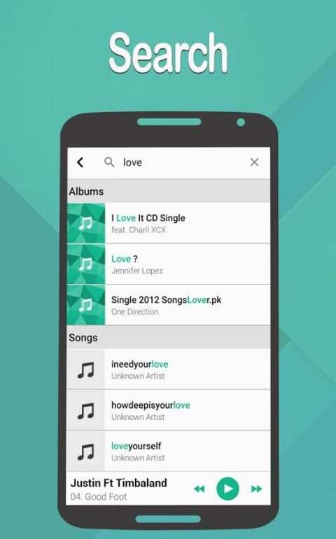 Tubily Free Music Player untuk Android screenshot 3