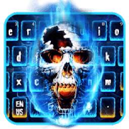 Flame Skull keyboard