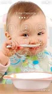 Lovely Babies Screen Lock स्क्रीनशॉट 2