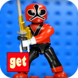 ikon Get Lego PW Rangers Super Samurai