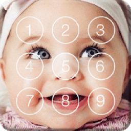 Lovely Babies Screen Lock आइकन