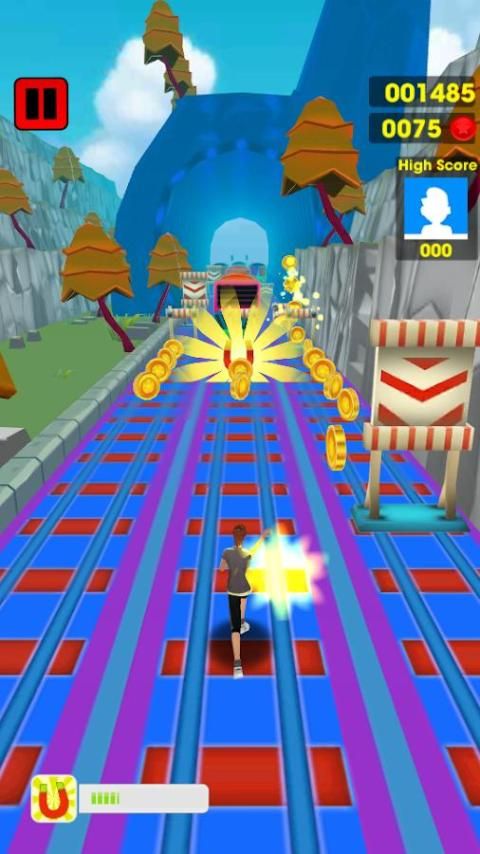 Subway Train Surf Rush 3D screenshot 5