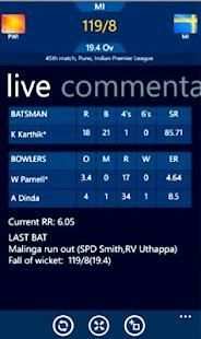 CrickBuzz : Cricket Live Score स्क्रीनशॉट 6