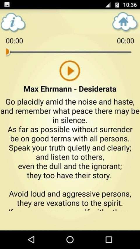 Listen English Poems Offline screenshot 1