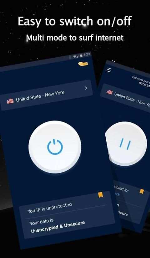 Flash VPN-Free Unlimited Proxy screenshot 1