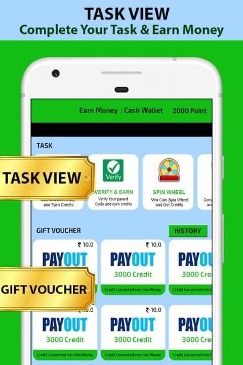 Earn Money Cash Wallet screenshot 3