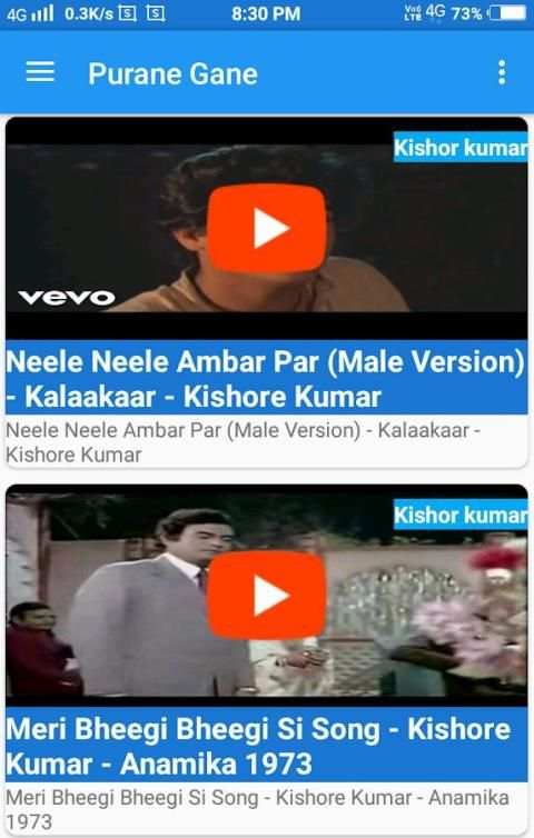 Purane gane - Old hindi songs - Purane hindi gane screenshot 1