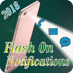 ikon Red Flashlight on call &amp; SMS: Ringing Flashlight