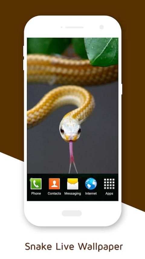 Snake Live Wallpaper स्क्रीनशॉट 3
