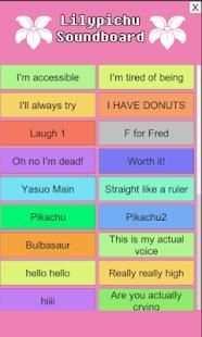 Lilypichu Soundboard screenshot 1