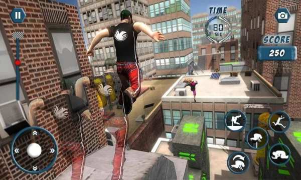City Rooftop Parkour Simulator: Runner Game screenshot 11