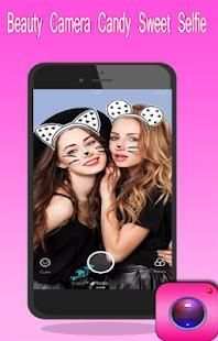 Beauty Camera Candy Sweet Selfie screenshot 1