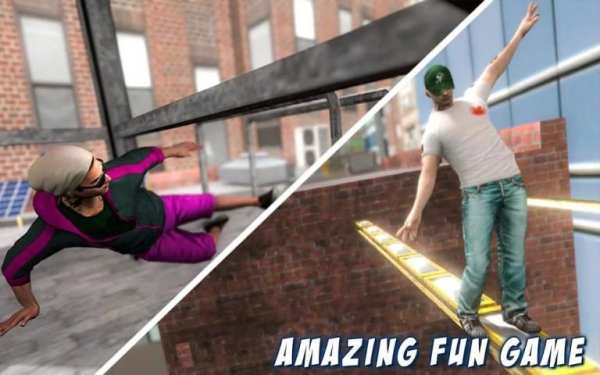 City Rooftop Parkour Simulator: Runner Game screenshot 9