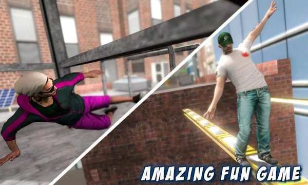 City Rooftop Parkour Simulator: Runner Game screenshot 14