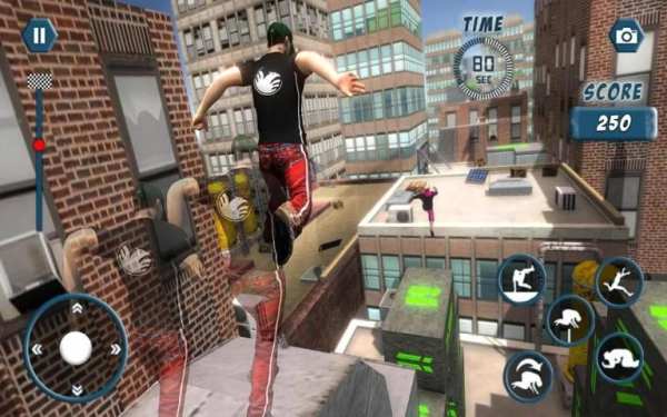 City Rooftop Parkour Simulator: Runner Game screenshot 6