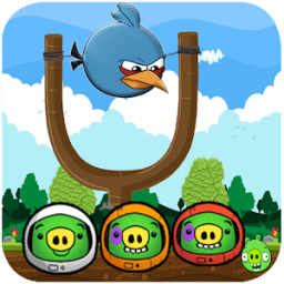 Angry Chicken Super Knock Down Super hungry birds आइकन