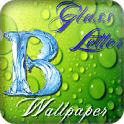 letters wallpaper hd (glass)