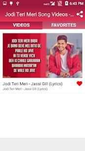 Jodi Teri Meri Song Videos - Jassi Gill Songs स्क्रीनशॉट 2