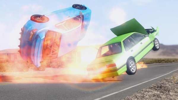Car Explosion Engine Crash Car स्क्रीनशॉट 1