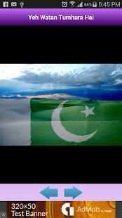 Pakistani National Songs स्क्रीनशॉट 1