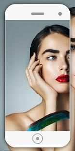 face makeup & beauty apps स्क्रीनशॉट 1
