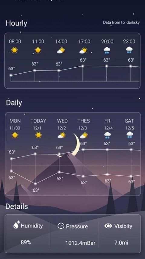 Weather screenshot 3