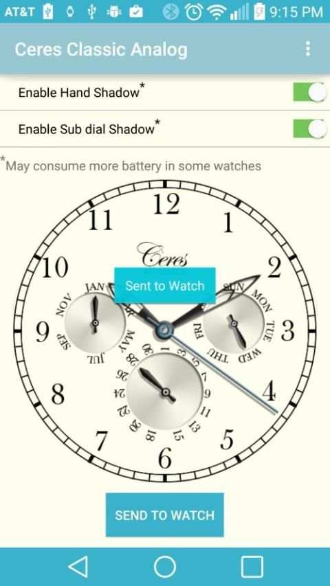 Classic Analog Watch screenshot 10