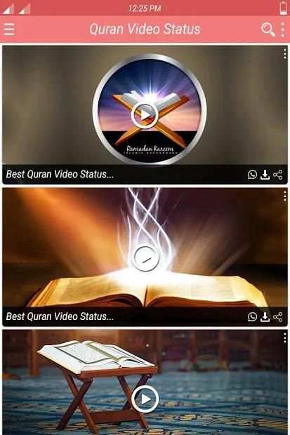 Quran Video Status स्क्रीनशॉट 2