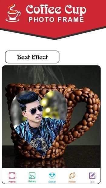 Coffee Cup Photo Frames New स्क्रीनशॉट 5