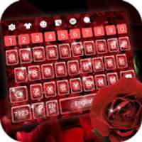 Red Rose Keyboard Theme