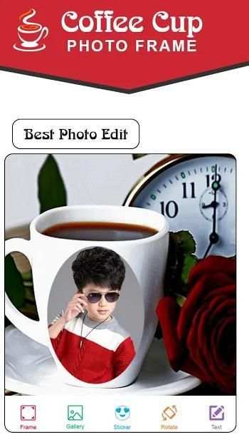 Coffee Cup Photo Frames New स्क्रीनशॉट 4