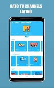 GATO TV CHANNELS -LATINO स्क्रीनशॉट 2