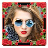 Red Rose Photo Frame on 9Apps