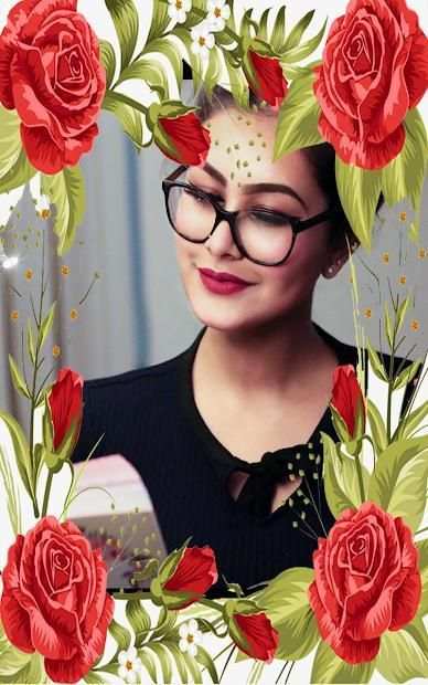 Red Rose Photo Frame screenshot 3