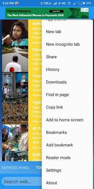 Super Fast Browser 2019 screenshot 1