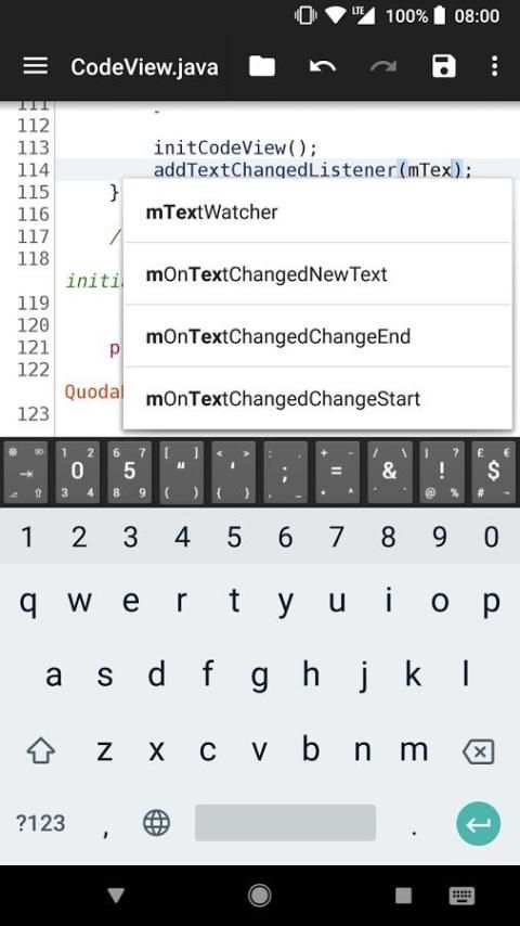 Quoda Code Editor screenshot 13