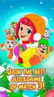 Fruit Shake - Adventure Match 3 jam game Free screenshot 1