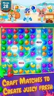Fruit Shake - Adventure Match 3 jam game Free screenshot 10