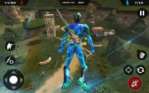 Flying Sniper Superhero screenshot 2