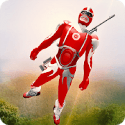 ikon Flying Sniper Superhero