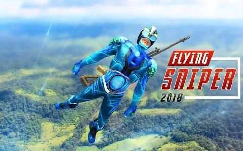 Flying Sniper Superhero screenshot 7