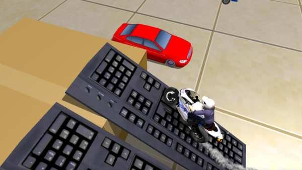Office Bike Driving Simulator screenshot 2